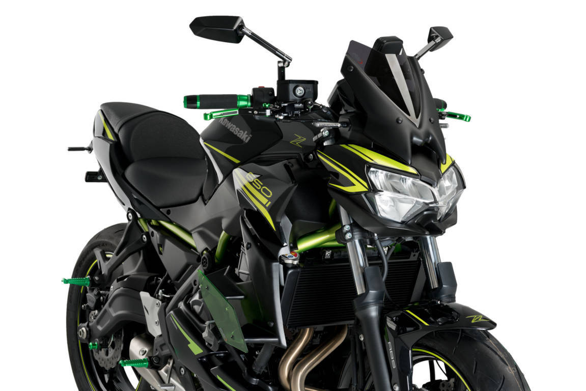 Aileron Latéral Downforce Roadster Puig pour Kawasaki Z 650 (20-23)