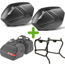 Pack Valises Latérales Givi Monokey Side pour 1000 V-Strom (17-19)