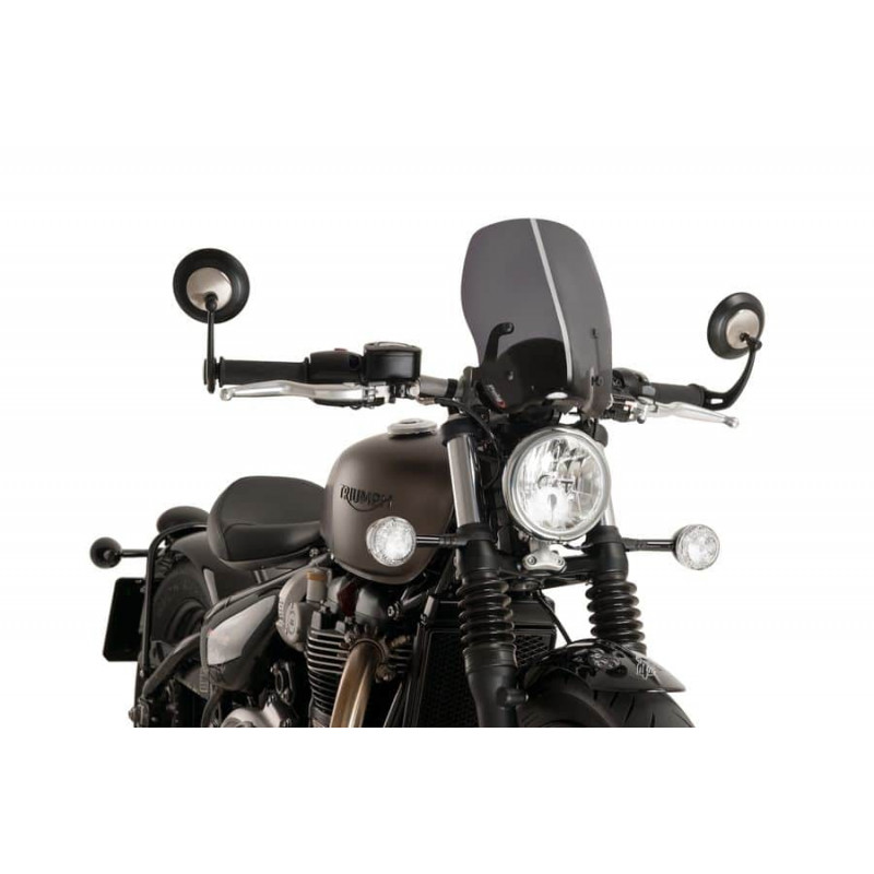 Bulle Puig Touring pour Bonneville Bobber (17-23)