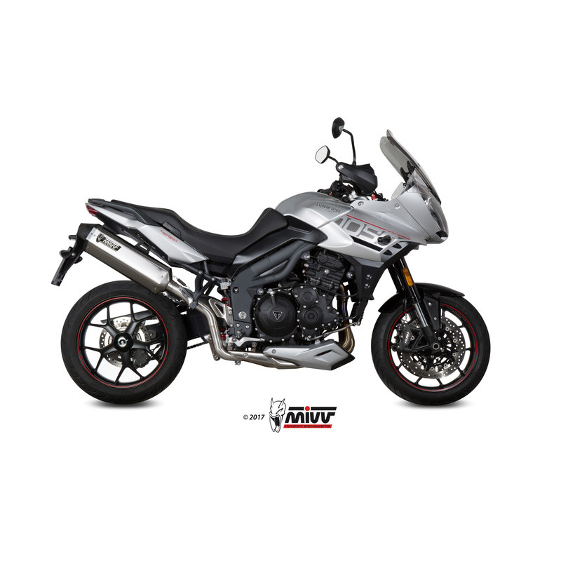 Silencieux MIVV Speed Edge pour Triumph Tiger 1050 Sport (17-20) - 00.73.T.017.LRX