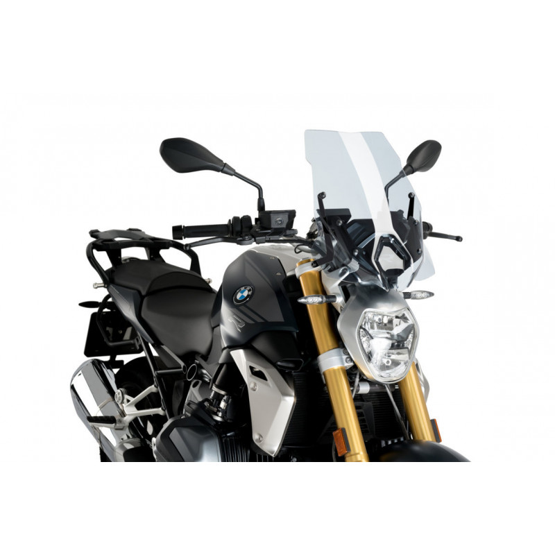 Bulle Puig Touring pour R 1250 R avec support d'origine BMW (19-23)