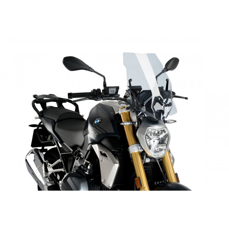 Bulle Puig Touring pour R 1250 R sans support d'origine BMW (19-23)