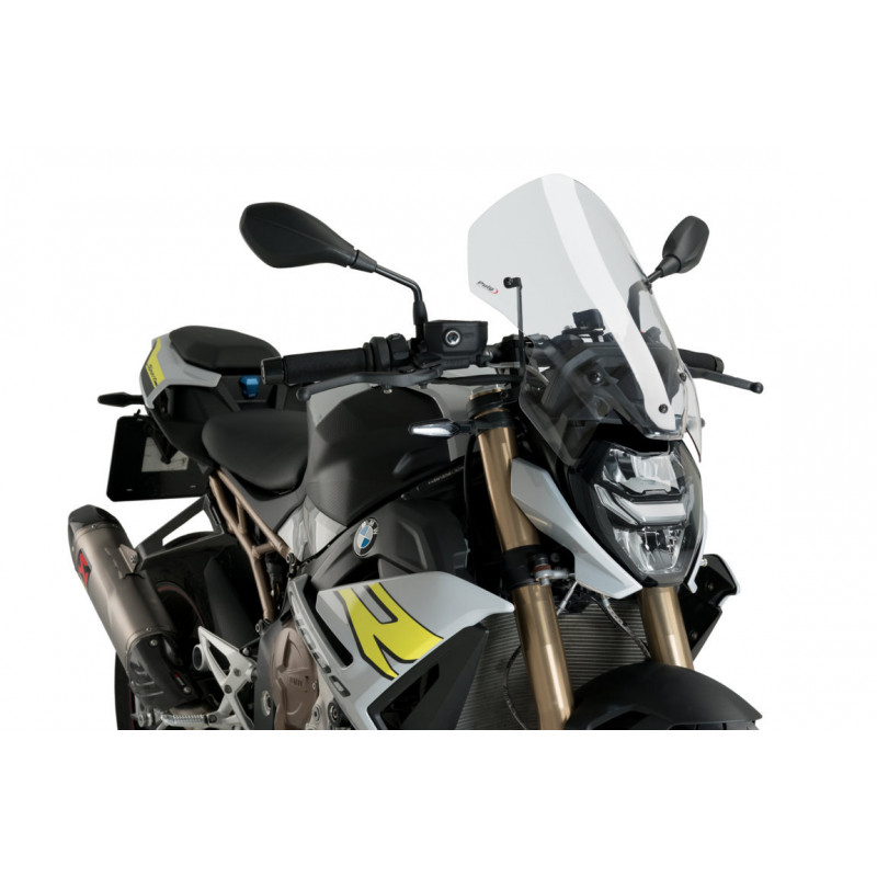 Bulle Puig Touring pour S 1000 R (21-22) avec support d'origine BMW