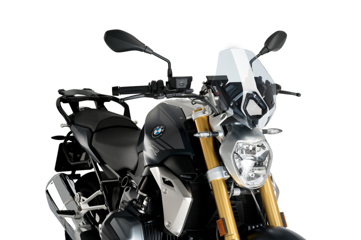 Bulle Puig Sport pour R 1250 R (19-23) avec support d'origine BMW