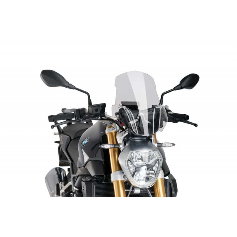 Bulle Puig Sport pour R 1200 R (15-18) avec saut de vent d'origine