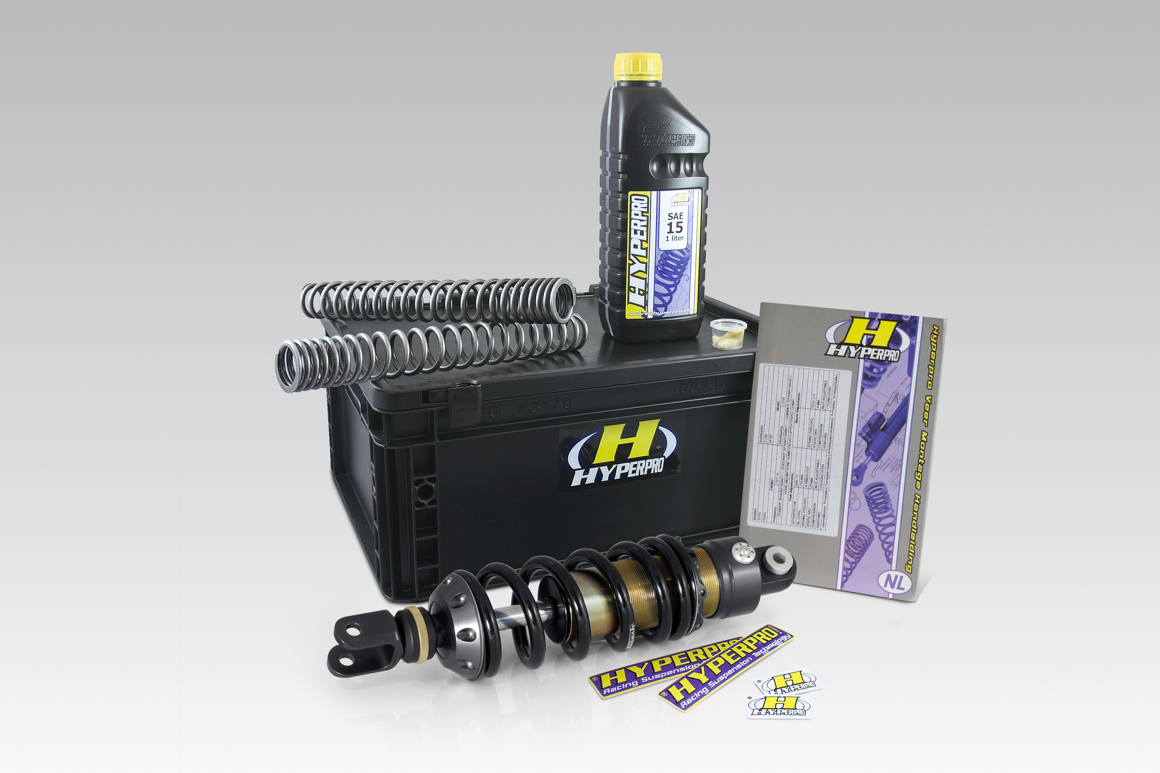 Kit Amelioration Fourche et Amortisseur StreetBox Hyperpro pour Honda XLV 700 Transalp (08-13)