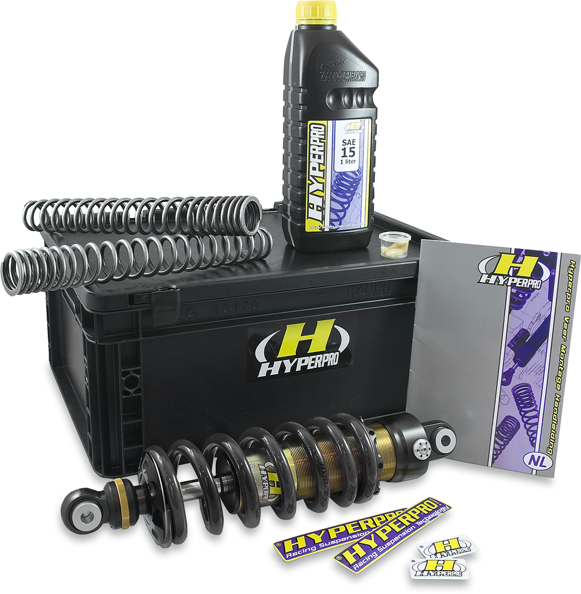 Kit Amelioration Fourche et Amortisseur StreetBox Hyperpro pour Suzuki GSF 1200 Bandit S (96-00)