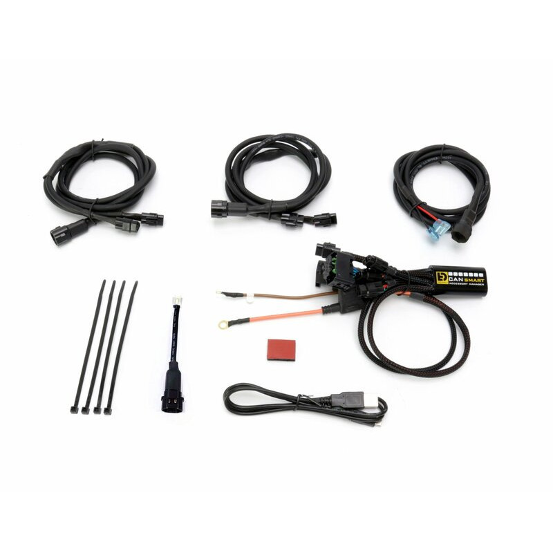 Kit Feux Additionnel DENALI DM Led + CANsmart Gen II pour BMW R 1200 RS (15-18)