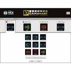 Kit Feux Additionnel DENALI DM Led + CANsmart Gen II pour Triumph 1200 GT - Rally (22-24)