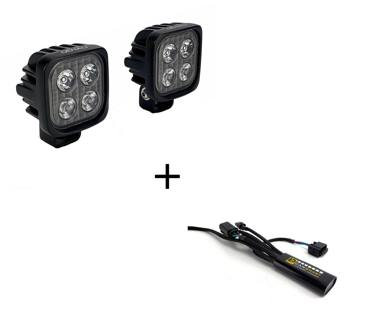 Kit Feux Additionnel DENALI S4 Led + CANsmart Gen II pour BMW R 1200 GS - Adventure (13-18)