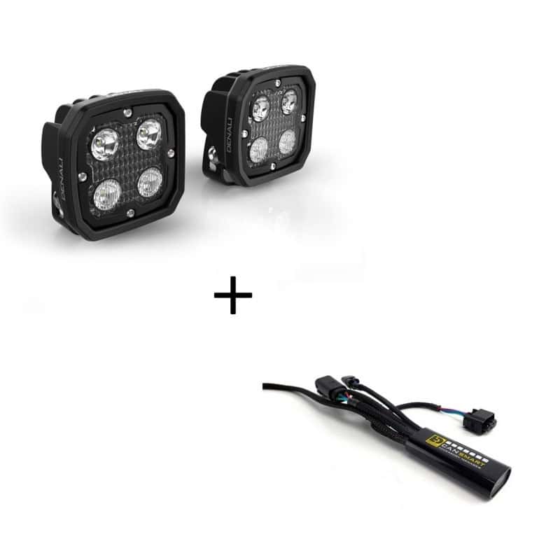 Kit Feux Additionnel DENALI D4 Led + CANsmart Gen II pour KTM 1090 Adventure - R - L (17-19)