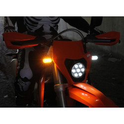 Kit Phare Additionnel DENALI D7 Led Rally - Enduro pour Husqvarna FE 350 (17-23)