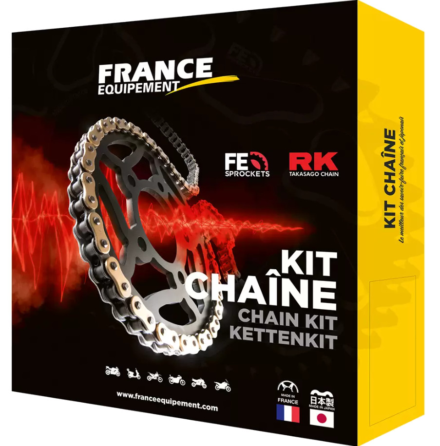 Kit Chaine Moto FE pour KTM 660 LC4 SM Factory Replica (03-05)