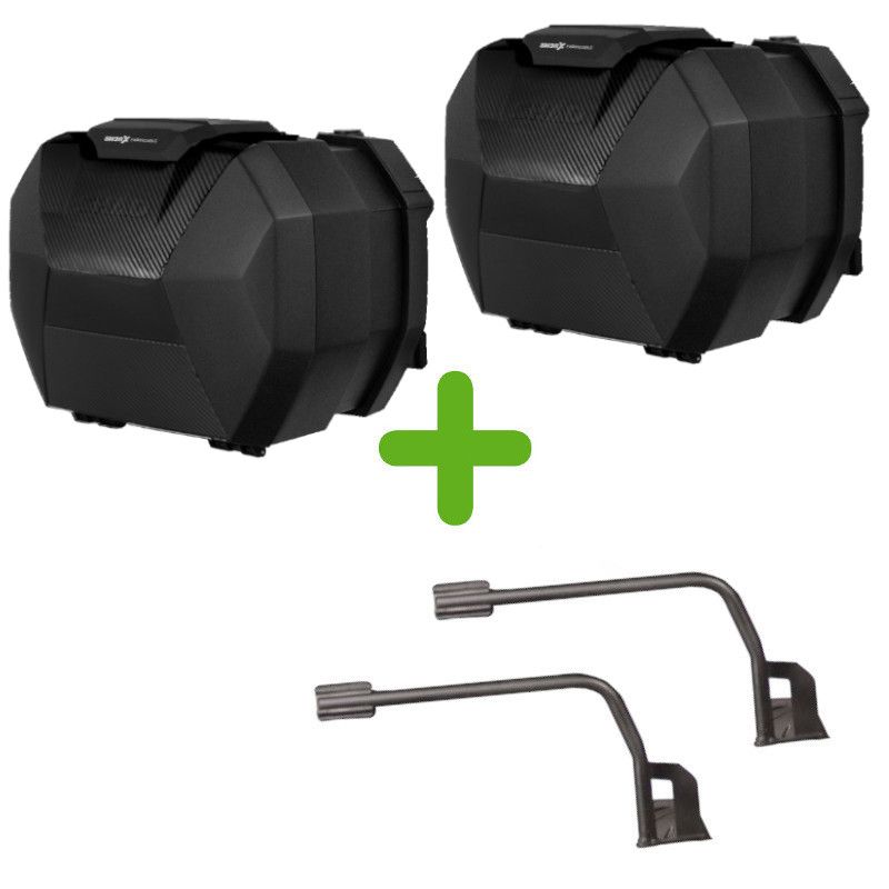 Pack Valises Latérales Shad SH38X + Support 3P pour Yamaha MT09 - SP (21-23)