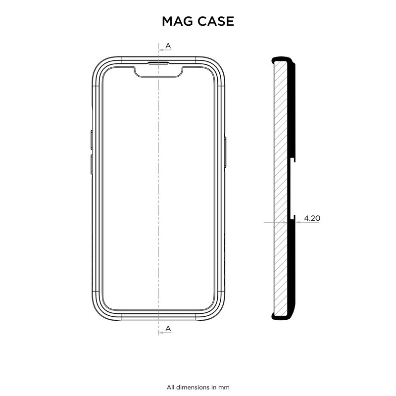 Coque de Téléphone Quad Lock MAG - iPhone 15 Plus - QMC-IP15L