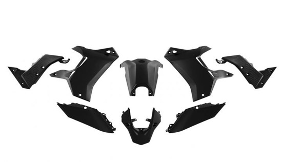 Kit Plastique RaceTech pour Yamaha Ténéré 700 - Noir