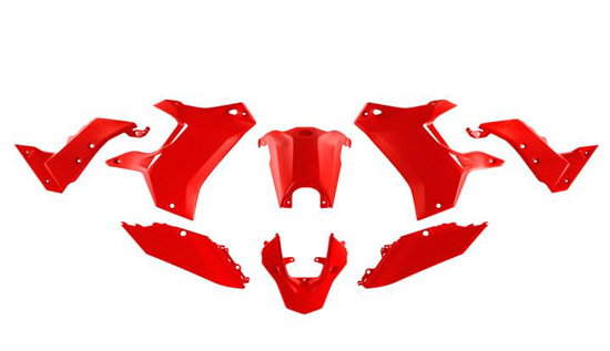 Kit Plastique RaceTech pour Yamaha Ténéré 700 - Rouge