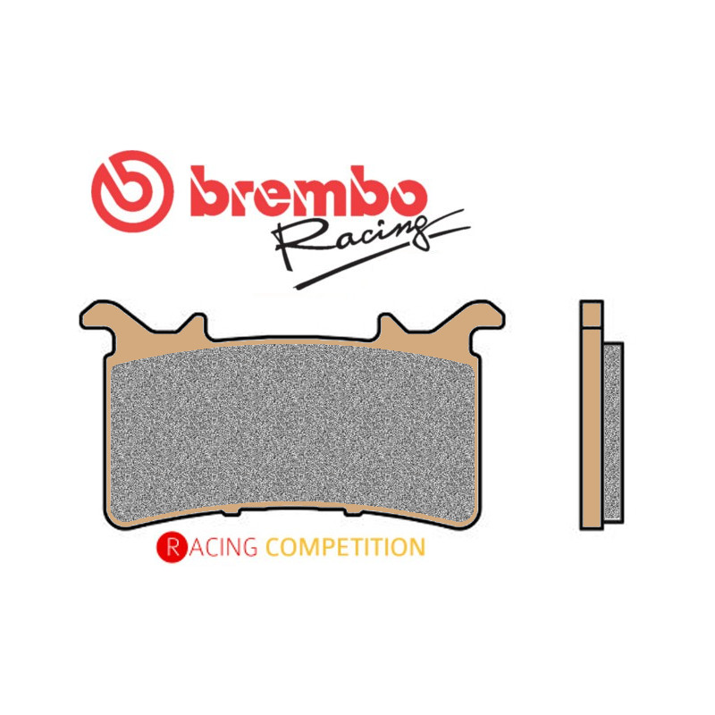 Plaquette de frein Compétition Brembo Z04 M538