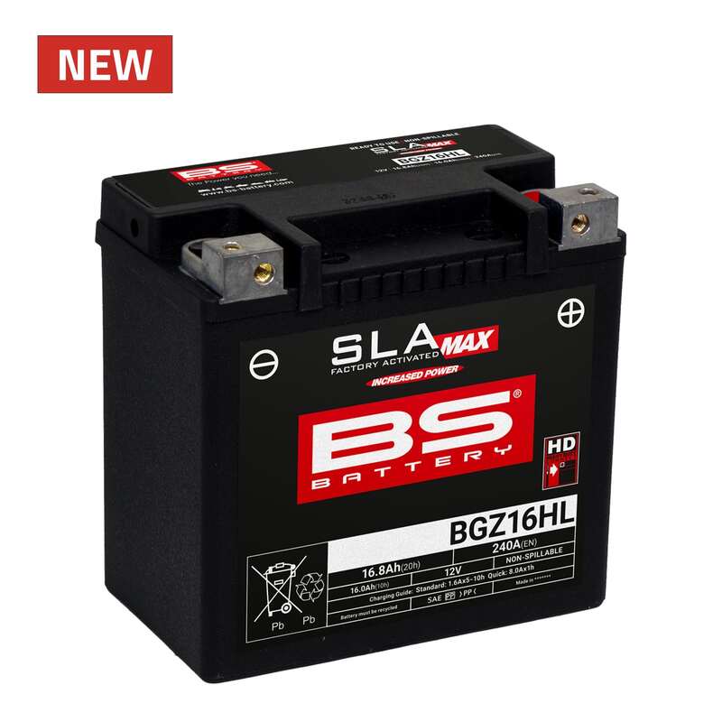 Batterie BS SLA MAX BGZ16HL
