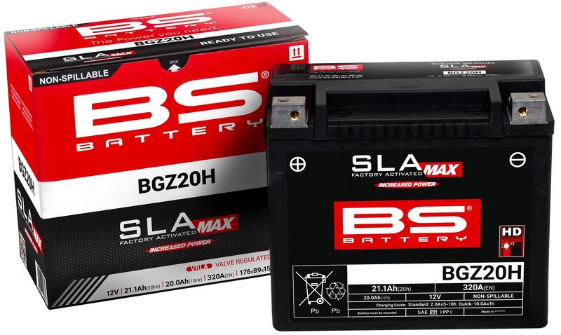 Batterie BS SLA MAX BGZ20H