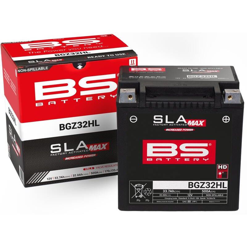 Batterie BS SLA MAX BGZ32HL