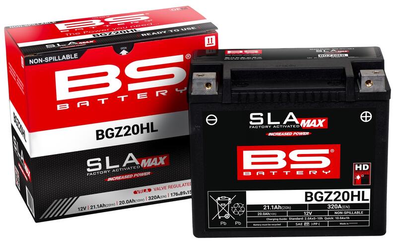 Batterie BS SLA MAX BGZ20HL