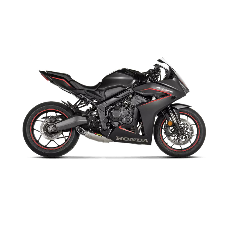 Ligne d'Échappement Akrapovic Racing pour CB 650 R / CBR 650 R (2024 et+) S-H6R15-AFT