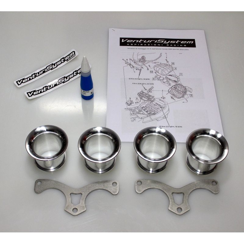 Cornets d’Admission Venturi Racing pour Honda CBR 954 RR (02-03)