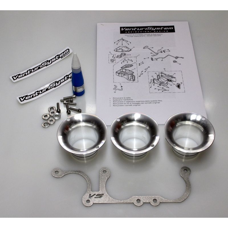 Cornets d’Admission Venturi Racing pour Street Triple 675 (06-17)