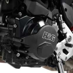 Kit Couvre Carter Alternateur / Embrayage Racing Pro R&G pour BMW F 900 GS (2024) - KEC0177PROBK