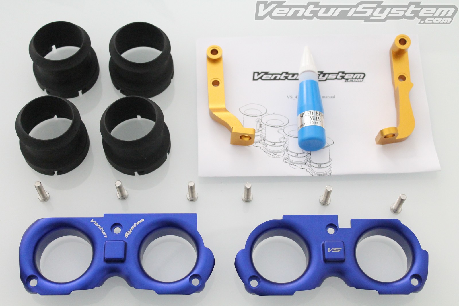 Cornets d’Admission Venturi Racing pour Yamaha R1 YZF (15-19)