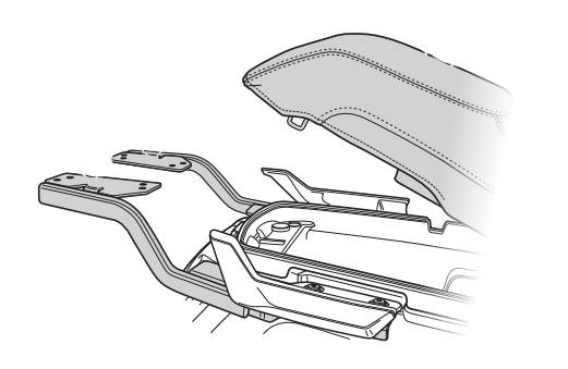 Support Top Case Shad pour Niu MQIGT Electrica (21-24)