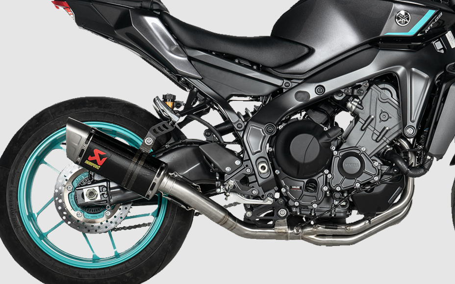 Ligne d'Échappement Carbone Akrapovic Racing pour Yamaha MT09 (2024 et +) S-Y9R17-APC