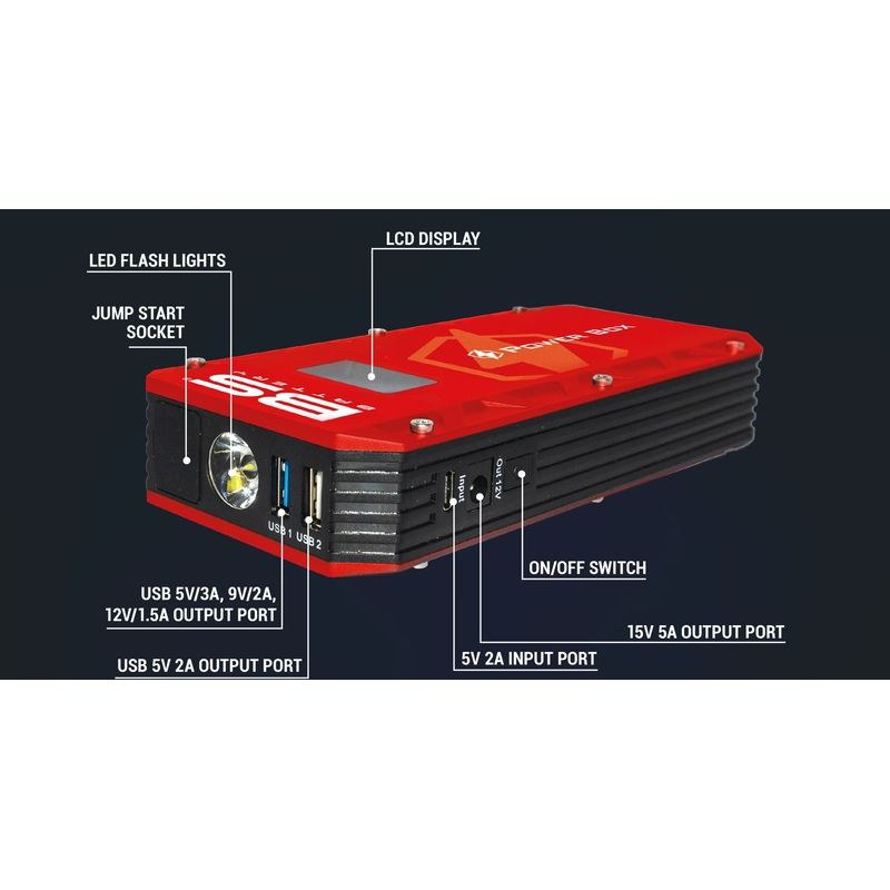 Booster de batterie PowerBox PB-02 BS Battery