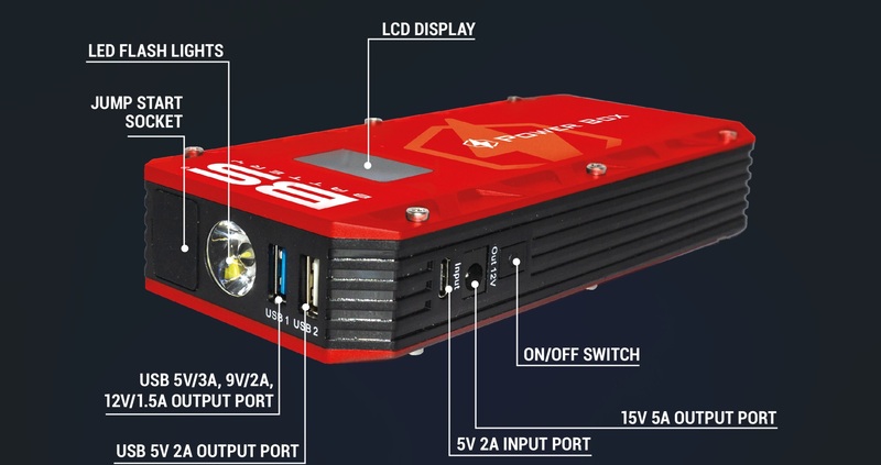 Booster de batterie PowerBox PB-02 BS Battery