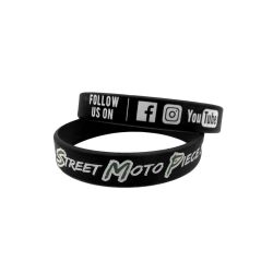 Bracelet Silicone Street Moto Piece "SMP"