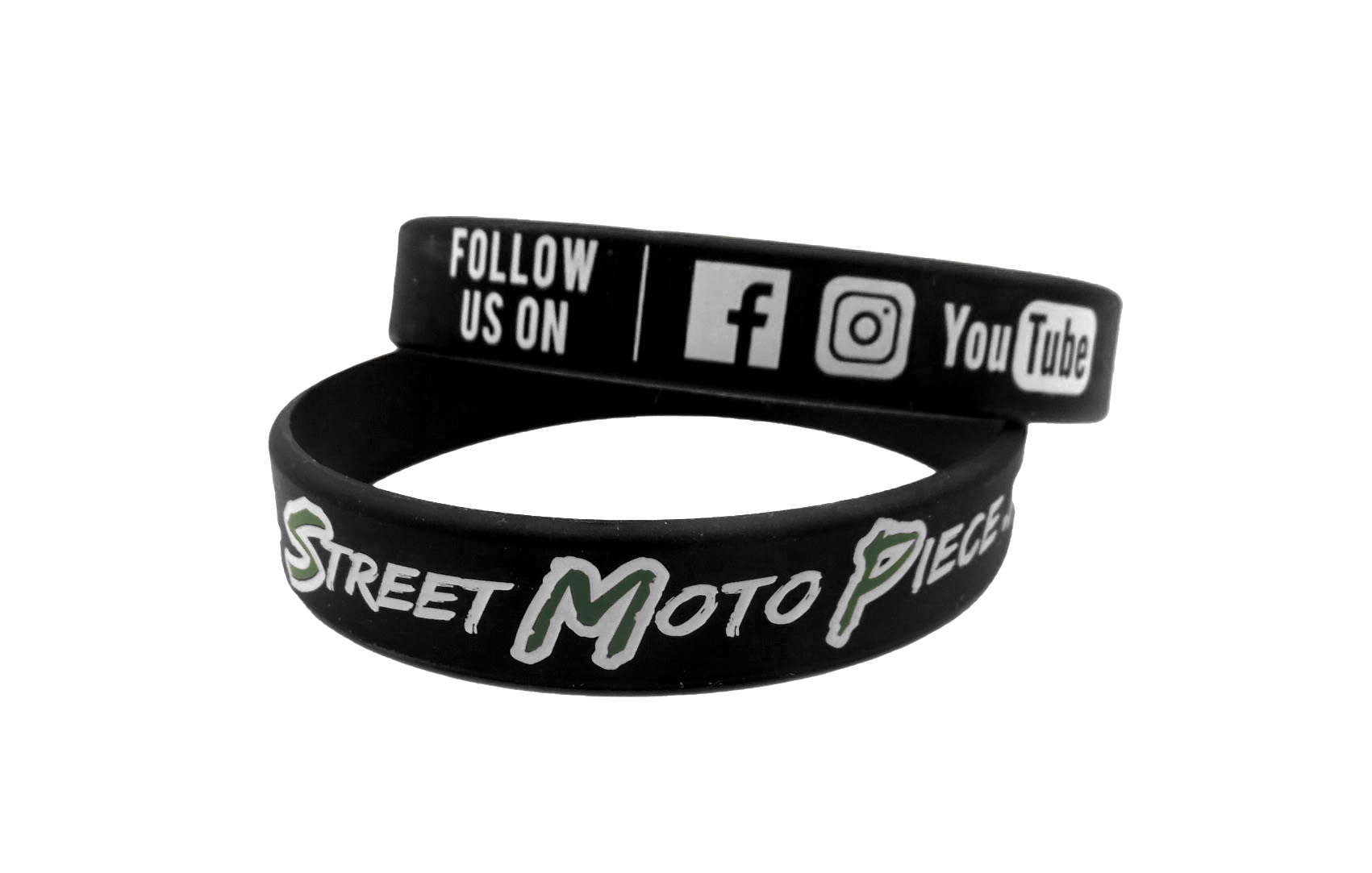 Bracelet Silicone Street Moto Piece "SMP"