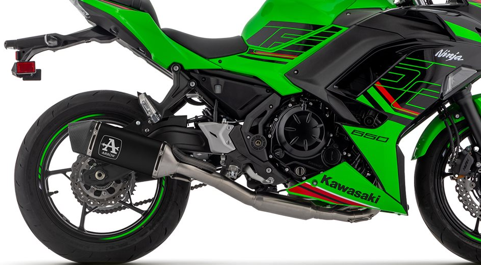 Ligne d'Échappement Homologué ARROW Veloce pour Kawasaki Ninja 650 (2024 et +)