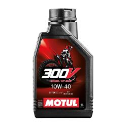 Huile moto Motul 300V 10w40 OFF ROAD 1 Litre