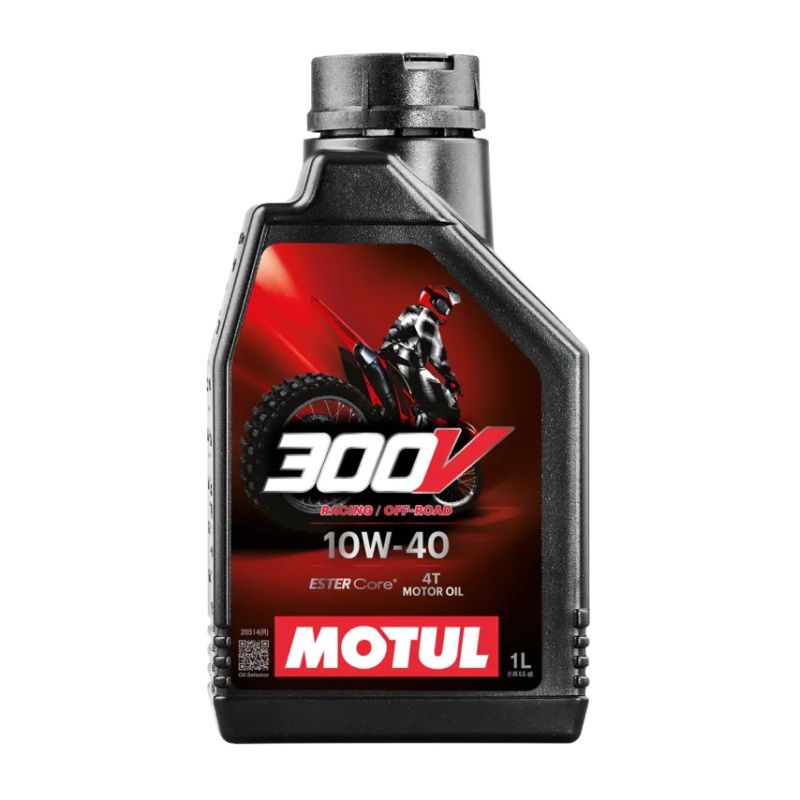 Huile moto Motul 300V 10w40 OFF ROAD 1 Litre