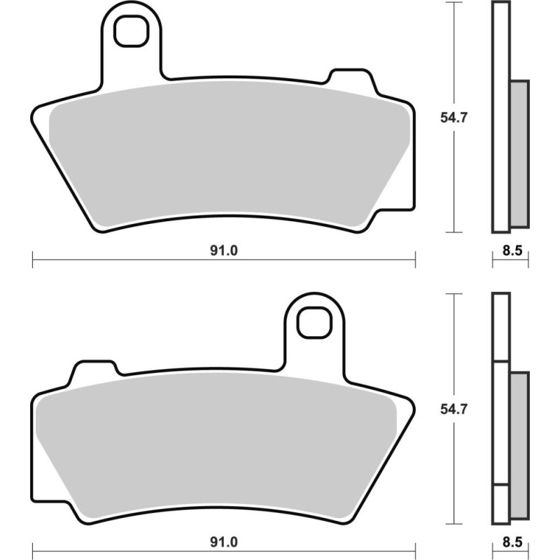 Plaquette de frein Avant Brembo 07BB40SA