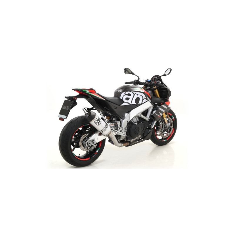 Silencieux Racing ARROW Race-Tech pour Aprilia Tuono V4 1100 RR / Factory (19-20)