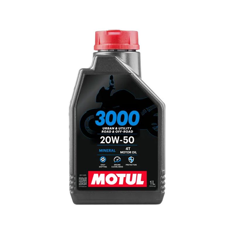 Huile Moto motul 3000 20w50 1 Litre 