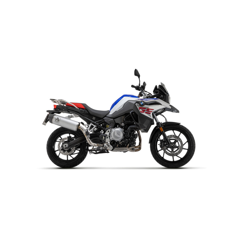 Silencieux Homologué + Raccord décatalysé ARROW Maxi Race-Tech pour BMW F750GS (21-24)