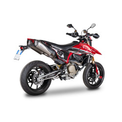 Paire de Silencieux Spark Force EVO Homologué pour Hypermotard 698 Mono (24-25) - GDU1809TOM