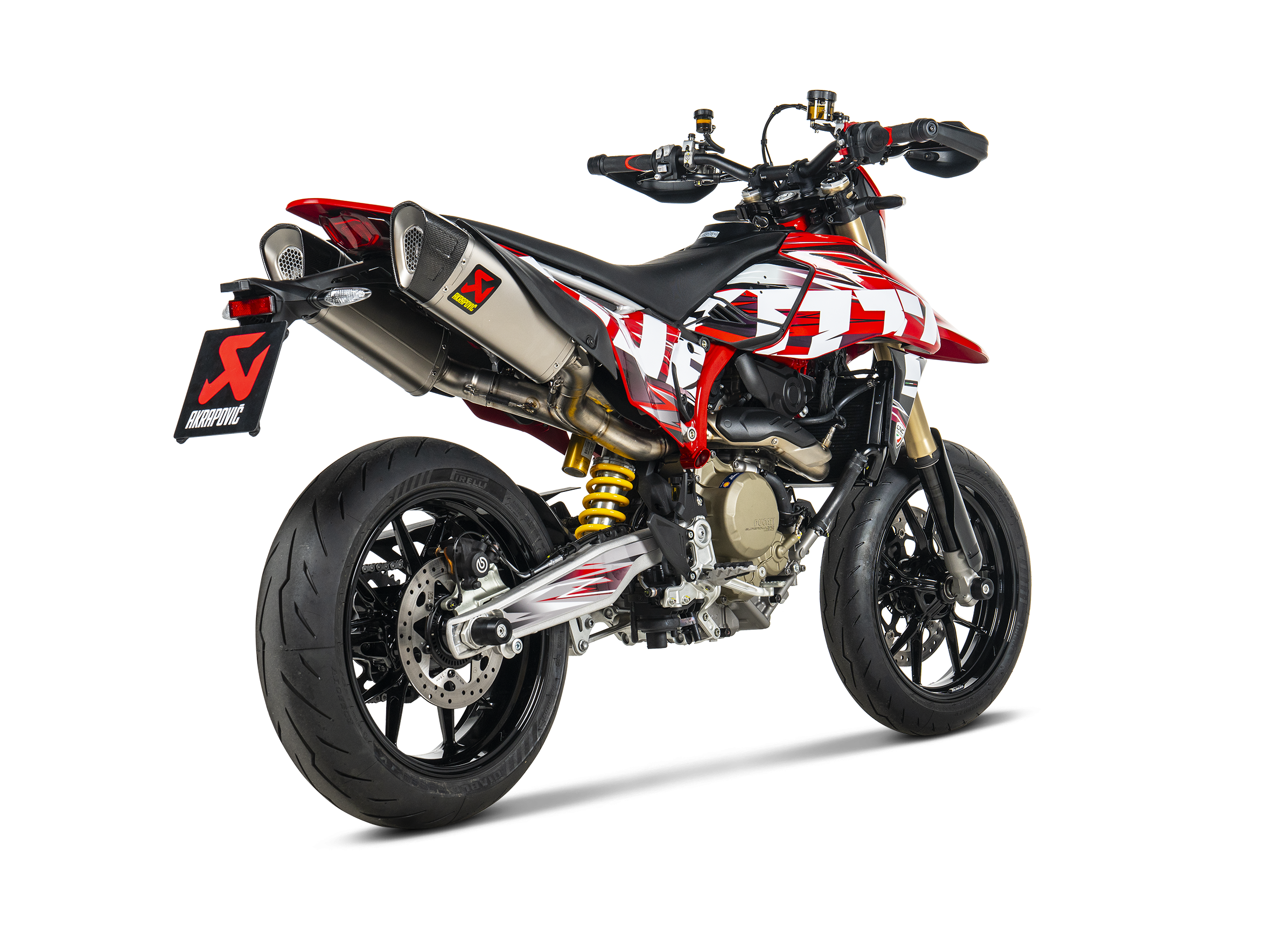 Silencieux Akrapovic Homologué pour Hypermotard 698 Mono (24-25) - S-D6SO2-HAPLT