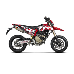 Silencieux Akrapovic Homologué pour Hypermotard 698 Mono (24-25) - S-D6SO2-HAPLT