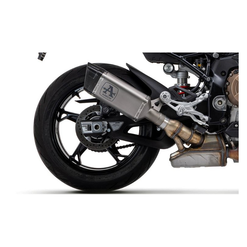 Ligne d'échappement ARROW Compétition EVO-2 "Non homologuée" pour BMW S 1000 RR et M (19-24)