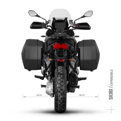 Support de Valise Shad 3P System pour Moto Guzzi STELVIO 1000 (24 et +)