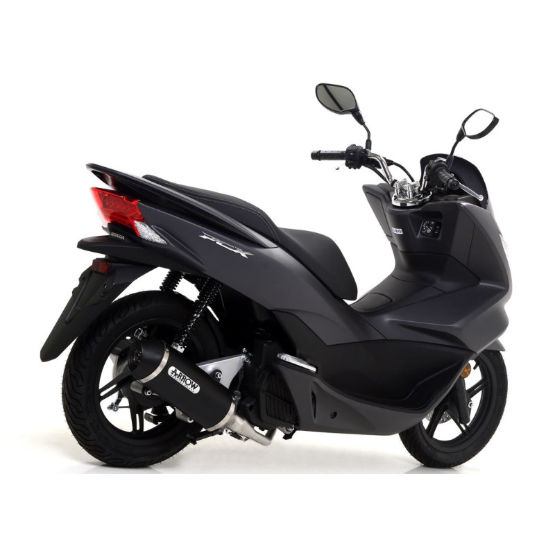 Ligne d'Échappement ARROW "Non homologuée" Urban pour Honda PCX125 (12-17) PCX150 (12-16)